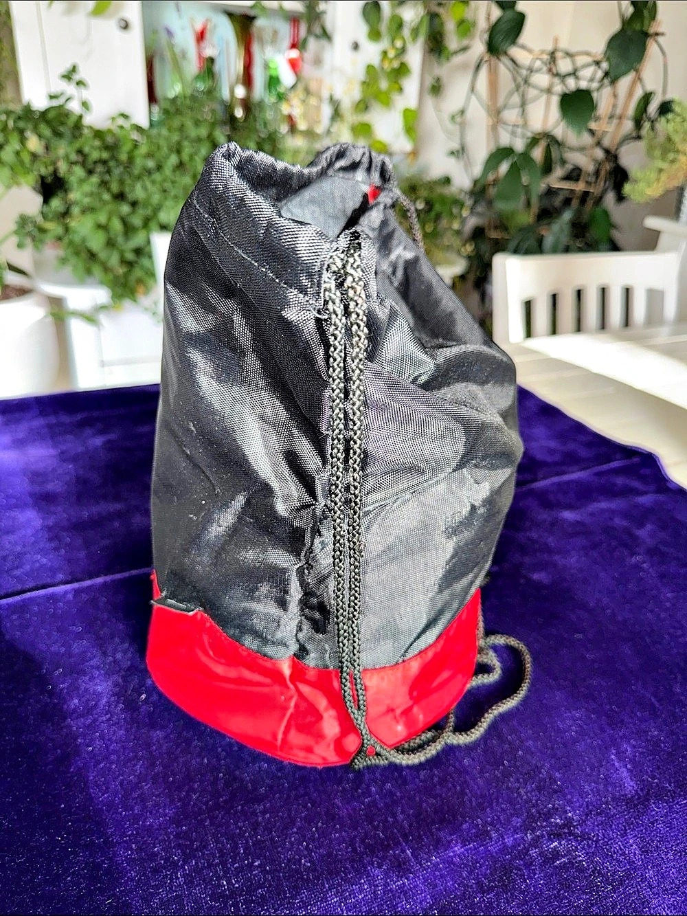 Vintage Issey Miyake Cool Cam Red & Black Nylon Backpack Like New - Picture 5 of 9